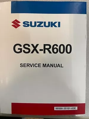 $159.99 • Buy 2006 2007 Suzuki GSX-R600 Service Repair Shop Workshop Manual FACTORY NEW