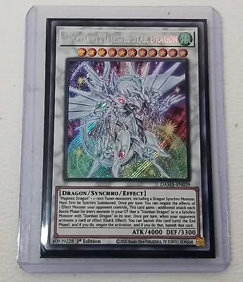 Yu-Gi-Oh! 1st Edition Shooting Majestic Star Dragon Rare Card Holo • $14.99