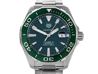 TAG Heuer Aquaracer 300M 43mm. Steel Automatic Men Watch Only Box No Papers • £3595