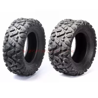 Front & Rear Tire Tyres 25x8-12 25x10-12 ATV UTV Quad 4 Wheeler Mower Dune Buggy • $249.29