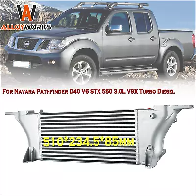 $399 • Buy NEW Front Mount Intercooler Fits Nissan Navara Pathfinder D40 V9X 550 3.0L