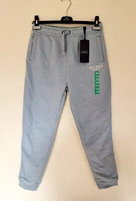 Jack Wills Boys Joggers In Powder Blue Size 12-13 Years • £12.95