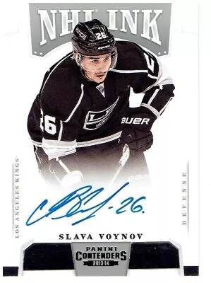 Slava Voynov 2013-14 Panini Contenders NHL Ink #ISVO  • $8