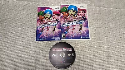 Monster High: Skultimate Roller Maze (Nintendo Wii 2012) Complete Tested Working • $10