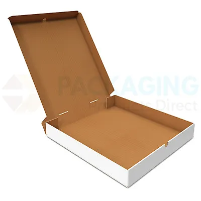 Pizza Boxes Takeaway Fast Food Cake Packaging White Size: 9  • £7.60