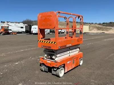 2017 Snorkel S3219E 19' Electric Scissor Lift Man Aerial Platform Bidadoo • $27