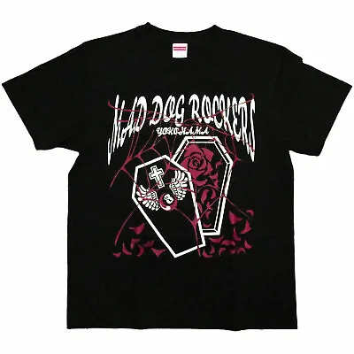 T-Shirt Roses Coffin Spiderweb MAD DOG ROCKERS Harajuku JAPAN Visual Kei Kawaii • $25