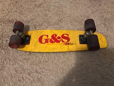 Vintage 1970s G&S FibreFlex BowlRider Fiberglass Complete Skateboard GT ACS430 • $500