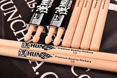 $19.95 • Buy New 5B Drum Sticks Tough Premium American Hickory Drumsticks 