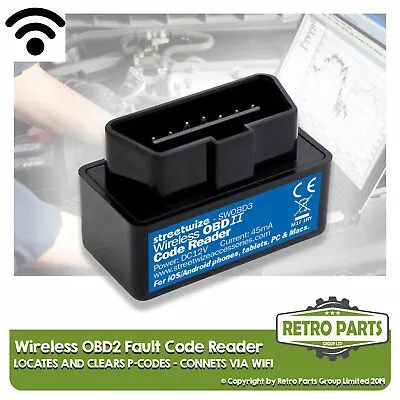 Wireless OBD2 Code Reader For Mercedes. Diagnostic Scanner Engine Light • $31.11
