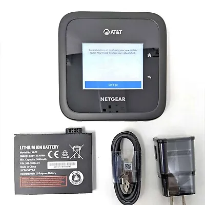 Grade B Netgear Nighthawk M6 Pro MR6500 5G Unlocked WiFi 6E Mobile Router • $169.35