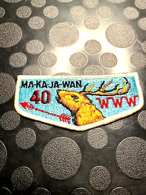 Oa Ma-ka-ja-wan Lodge 40 S4 Flap • $24.36