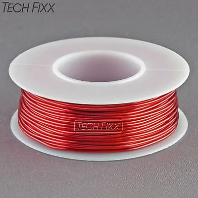 Magnet Wire 20 Gauge AWG Enameled Copper 79 Feet Coil Winding And Crafts Red • $12.65