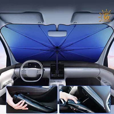 1x Car Windshield Sunshade Visor Sun Umbrella Cover UV Block Protector Universal • $14.54