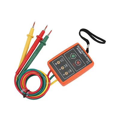 SM852B 3 Phase Rotation Tester Digital 3 Phase Rotation Meter Portable AC60~600V • $20.96