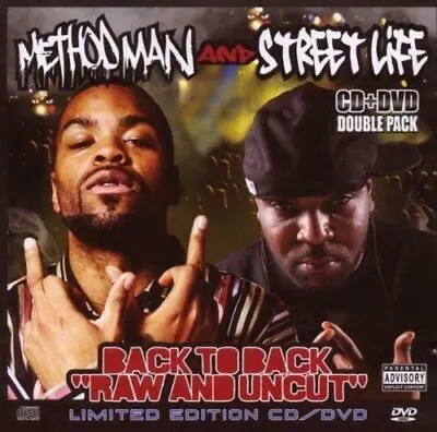 Method Man - Back To Back  Raw And Uncut  Limited Edition Cd + Dvd (new/sealed) • £10.99