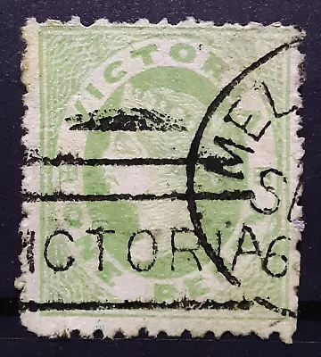 Victoria Australia Stamp 1861-63 1d Queen Victoria Scott # 69 Used • $0.99