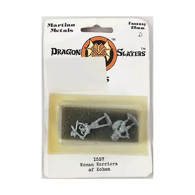 Martian Metals Dragon Slayers Mini 25mm Woman Warriors Of Koban Pack New • $13.49