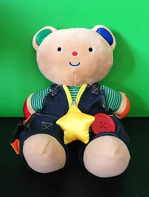 Melissa & Doug K's Kids Teddy Wear Bear Baby Toy Learn To Dress Educational Toy  • $16.99