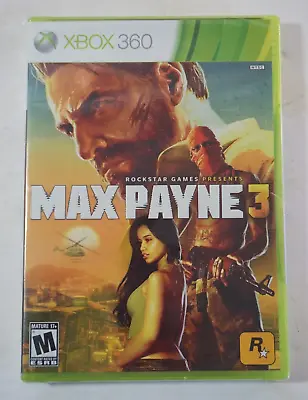 Xbox 360 Max Payne 3 Factory Sealed Video Game • $33.99