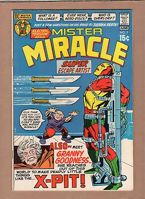 MISTER MIRACLE #2 VF/NM 1st Granny Goodness; Mother Box JACK KIRBY KEY 1971 DC • $58