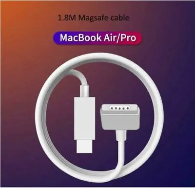 New Usb C Type C To Magsafe2 Charger Cable For Macbook Air/pro 45w 60w • $19.95