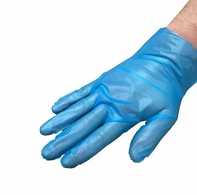 100 Powder Free Gloves Vinal Foodservice Grade (Non Latex Nitrile Exam) Large • $8.95