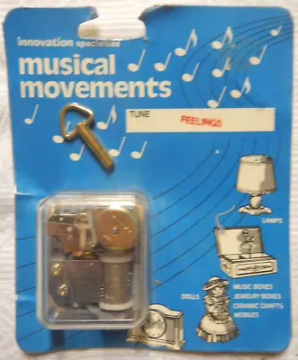 Innovation Specialties Musical Movements Music Box Tune - Feelings Vintage NOS • $19.99