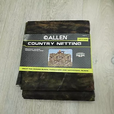 Allen Camo Netting Mossy Oak Mesh Hunting Blind Break Up Country 12x56  Duck • $14.67