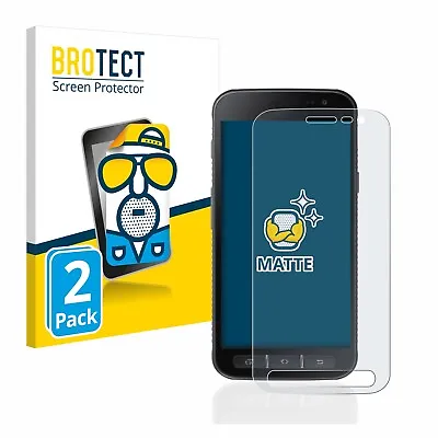 2x Anti Glare Screen Protector For Samsung Galaxy Xcover 4s Matte Protection • £5.99