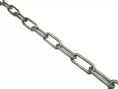 Galvanised Long Link Chain 8MM (HDG Caravan Tethering Security) • £11.44