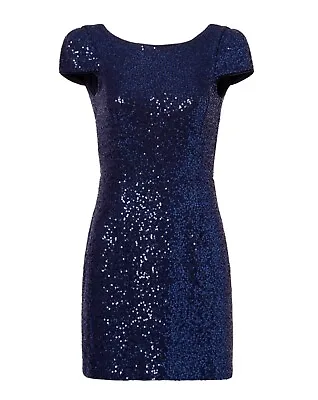 Slate & Willow Women’s Margaux Sheath Dress Blue Sz 0 N1947 MSRP $348 • £15.67