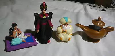 Vintage  1993 Walt Disney  Aladdin  Foreign McDonalds Toys Set Of 4 • $6.95