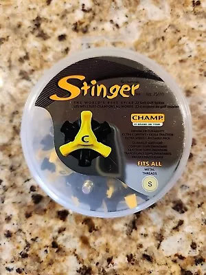 CHAMP STINGER Replacement Soft Golf Spikes Cleats 22Ct Fits Small Metal Threads • $8