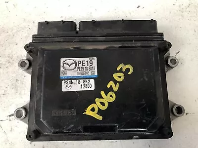 2014 Mazda 3 Computer Brain Engine Control ECU ECM EBX Module PE1918881A • $15.80