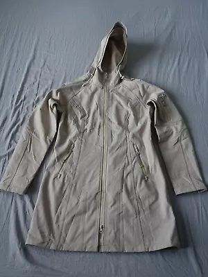 Ilse Jacobsen Hornbaek Womens Softshell Raincoat Long Parka Jacket 36 2 • £41.99