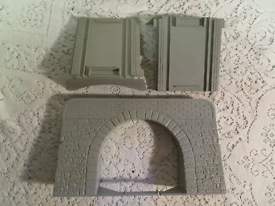 3 Pc O Gauge/scale Grey Tunnel W/realistic Stone • $7.99