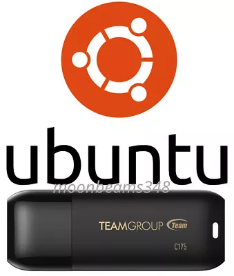 Ubuntu Linux 23.10 Mantic Minotaur 64 Bt 32 Gb USB 3.2 Bootable Live Install • $17.88