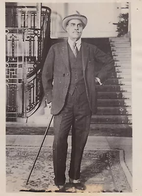 1925 Press Photo Maharaja Of Kapurthala  Emerald King  On Liner To New York • $12.99