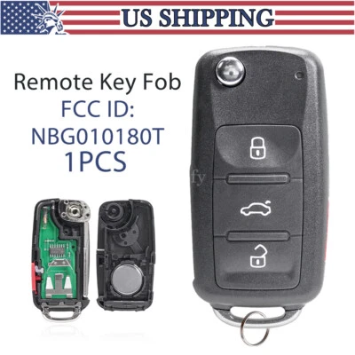 $14.69 • Buy For 2011 2012 2013 2014 2015 2016 Volkswagen VW Jetta Keyless Remote Key Fob