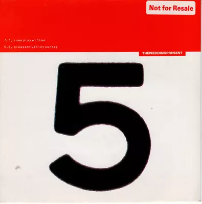 £19.99 • Buy THE WEDDING PRESENT ~ Come Play With Me ~ 1992 UK PROMO 7  Vinyl Single ~ FIVE
