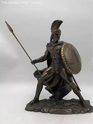 Veronese Design Leonidas Bronzed Free Standing 540 DC-480 DC Sculptural Statue • $9.99