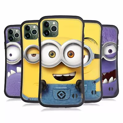 OFFICIAL DESPICABLE ME FULL FACE MINIONS HYBRID CASE FOR APPLE IPHONES PHONES • $23.95