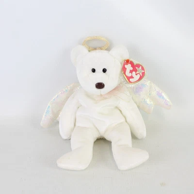 £9.99 • Buy TY BEANIE BABIES Halo Bear W/ Ear Tag Brown Nose Good Condition - GUI