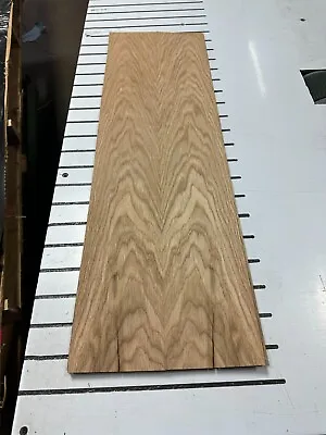 White Oak Raw Wood Veneer 4 Sheets 35'' X 5 1/2'' 712G • $19.99