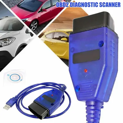$10.65 • Buy OBD2 USB Diagnostic Cable Scanner Interface For Vag-Com Interface For VW/Audi  J