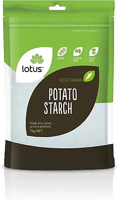 Lotus Potato Starch 1 Kg FAST FREE SHIPPING AU • $17.50