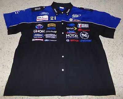 Speed Zone Men 2 XL 2013 Ford Student Auto Skills National Finalist Button Shirt • $9.99