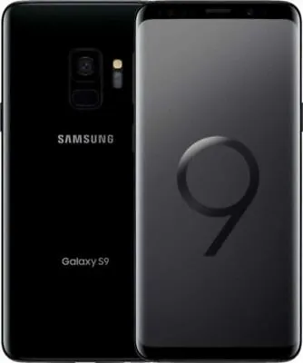 Samsung Galaxy S9 G960U Straight Talk Boost Verizon T-Mobile Mint Total Black B- • $113.03