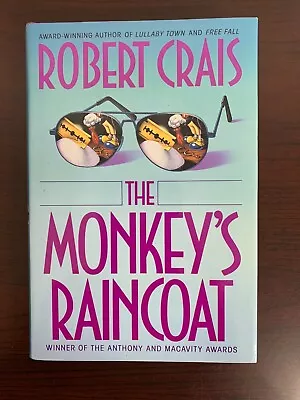 The Monkey's Raincoat By Robert Crais 1993 1st Edition HC   SUPERB!! • $275